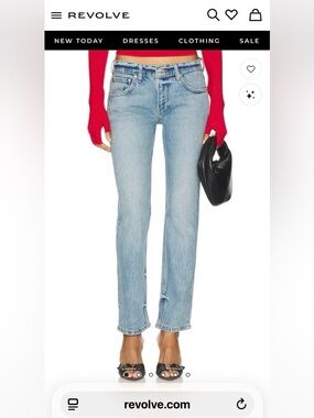 EB Denim Lola Slim Cigarette Jeans in Chelsea size 26 only worn once